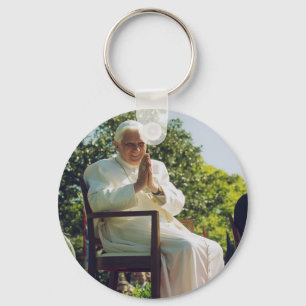 German Pope Benedict Keychain