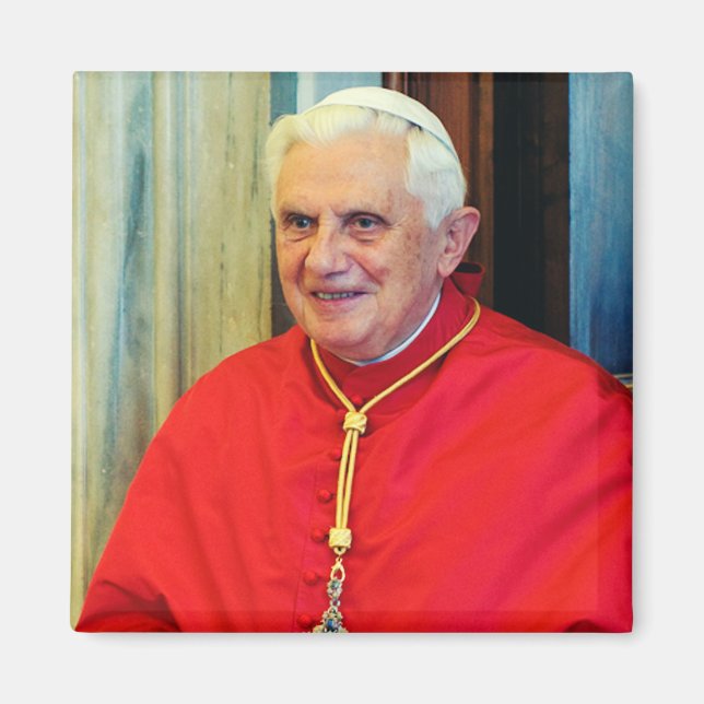 German Pope Benedict Magnet (Front)