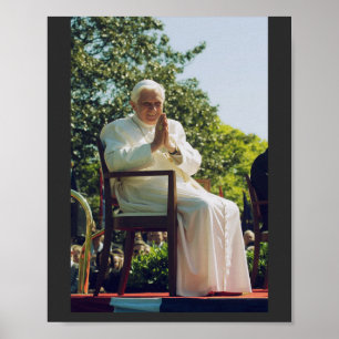 German Pope Benedict Poster