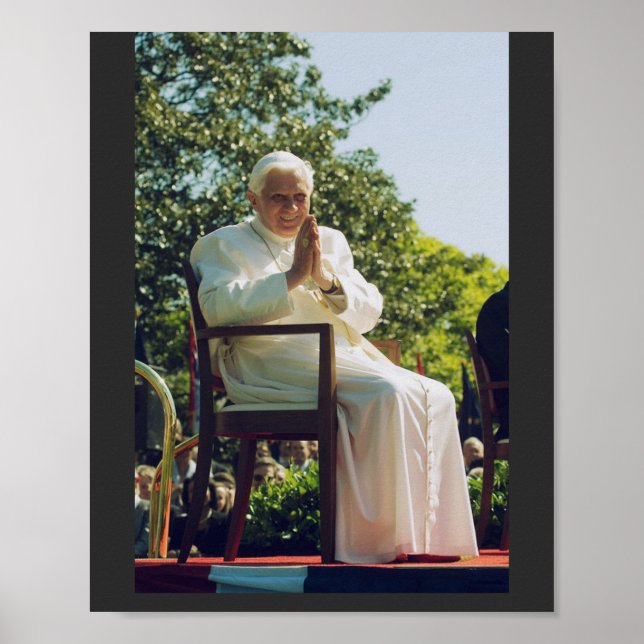 German Pope Benedict Poster (Front)