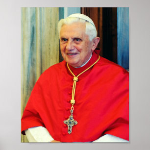 German Pope Benedict Poster