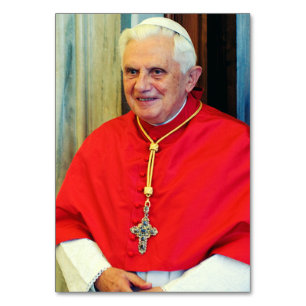 German Pope Benedict Table Number