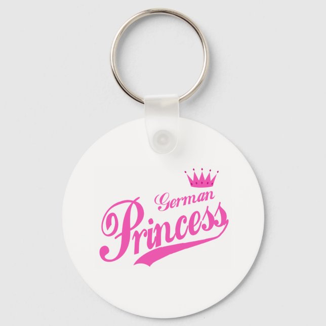 German Princess Keychain (Front)