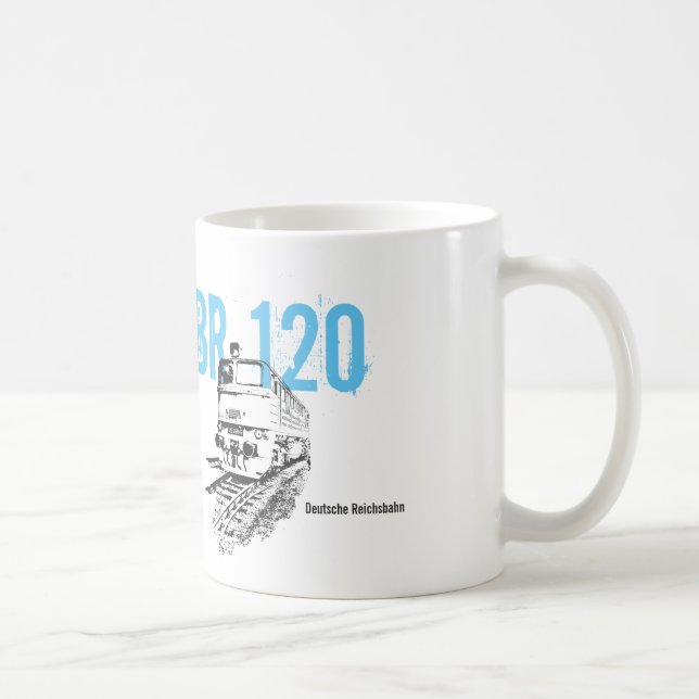 German Reichbahn Design Coffee Mug (Right)