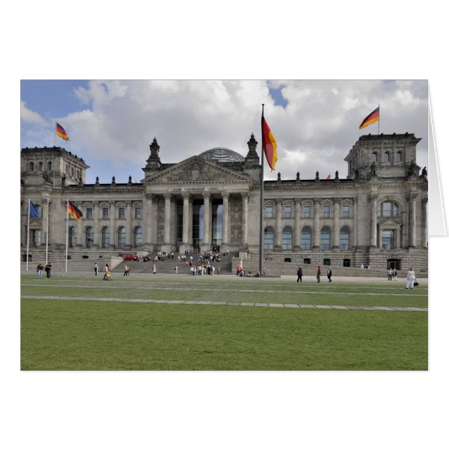 German Reichstag building (Front Horizontal)