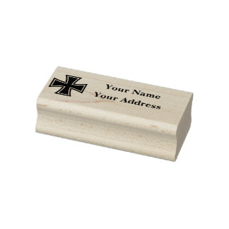 German Republic iron cross emblem address stamp