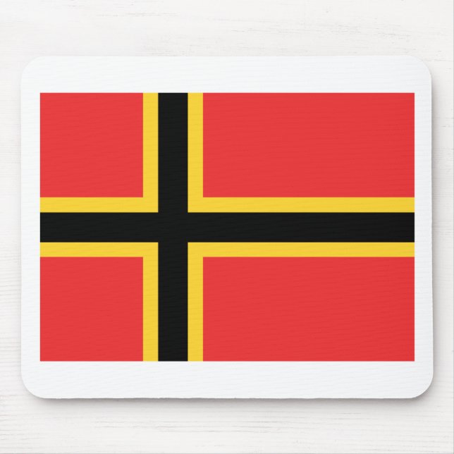 German Resistance Flag (1944) Mouse Pad (Front)