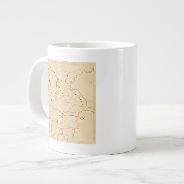 German Rivers 2 Large Coffee Mug (Front Left)