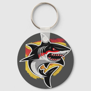 German Shark Keychain