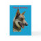 German Shepard Birthday Card