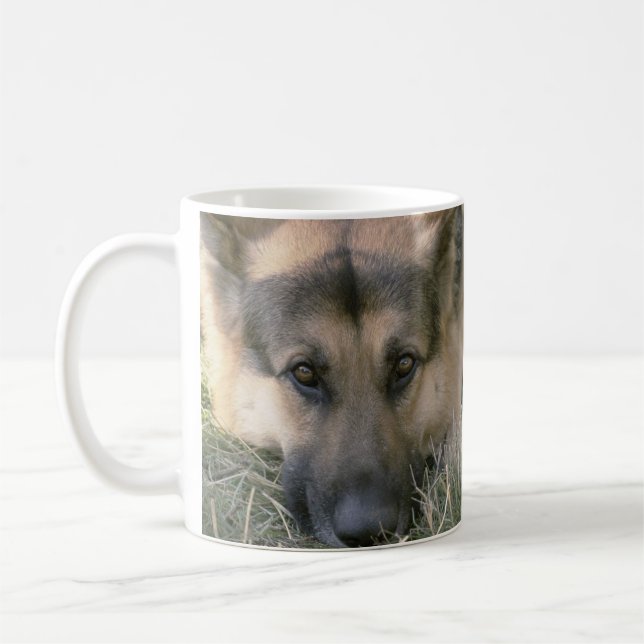 German Shepard Coffee Mug (Left)