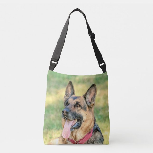 German Shepard Crossbody Bag (Front)