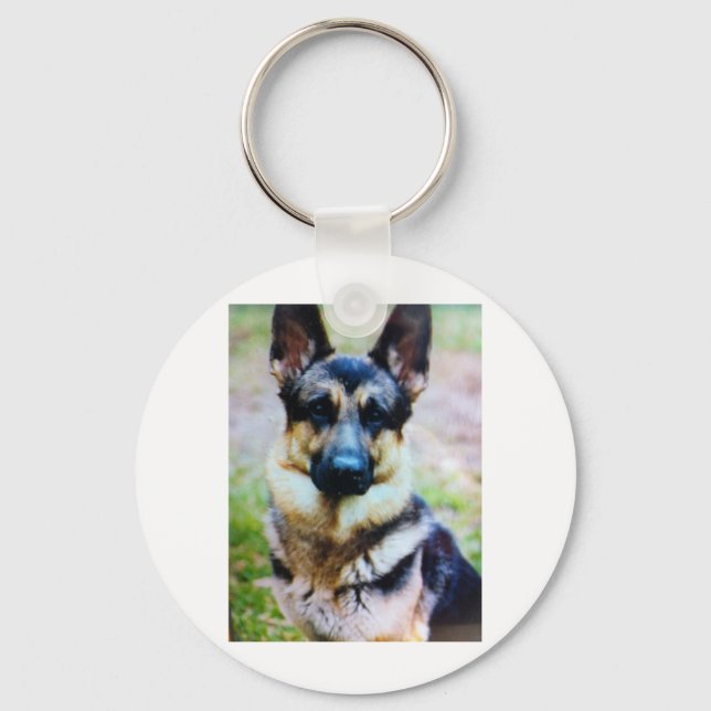 German Shepard Keychain (Front)