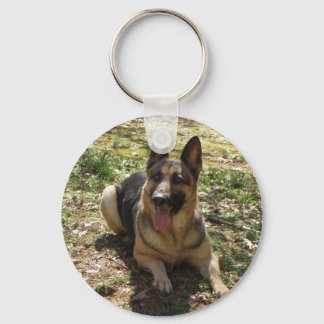 german shepard keychain