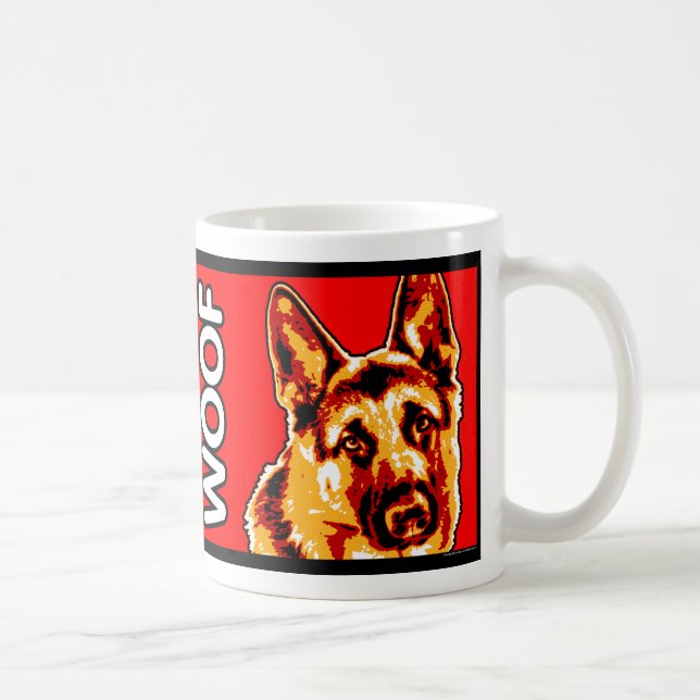 German Shepard Mug (Right)