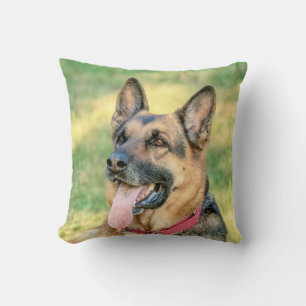German Shepard Throw Pillow