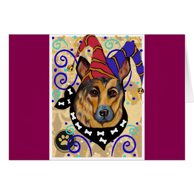 GERMAN SHEPHERD (Front Horizontal)