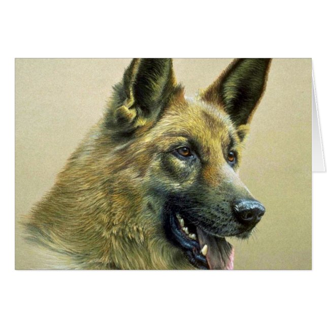 German Shepherd (Front Horizontal)