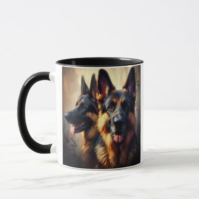 GERMAN SHEPHERD -204- MUG (Left)