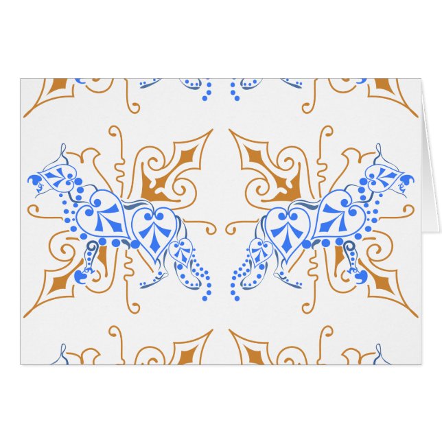 German Shepherd abstract (Front Horizontal)