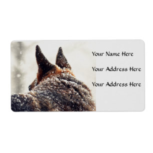 German Shepherd Address Labels
