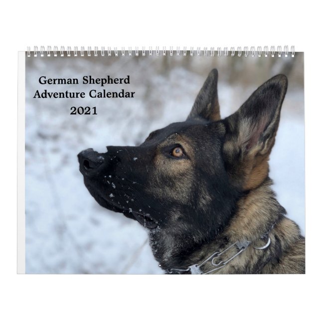 German Shepherd Adventure Calendar (Cover)