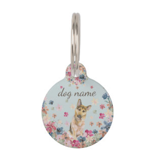 German Shepherd Alsatian Pet Tag