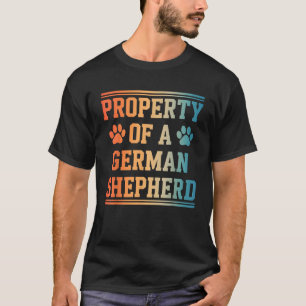 German Shepherd Art for Men Women Dog Owner German T-Shirt