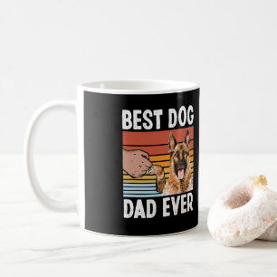 German Shepherd Best Dog Dad ever Dog Mom Coffee Mug