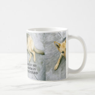 german-shepherd-black and cream love w pic coffee mug