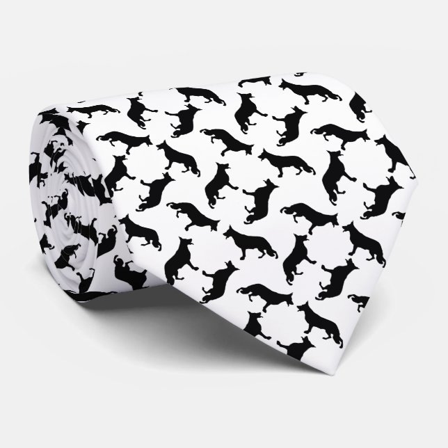 German Shepherd black Tie (Rolled)