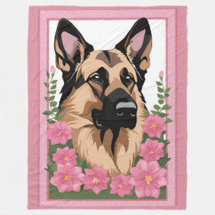 German Shepherd Blanket