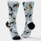 German Shepherd Bones and Paws Socks