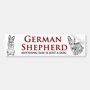 German Shepherd - Bumper Sticker