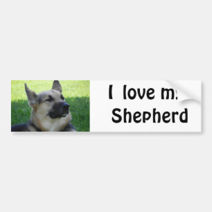 German Shepherd Bumper Sticker