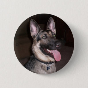 German Shepherd Button