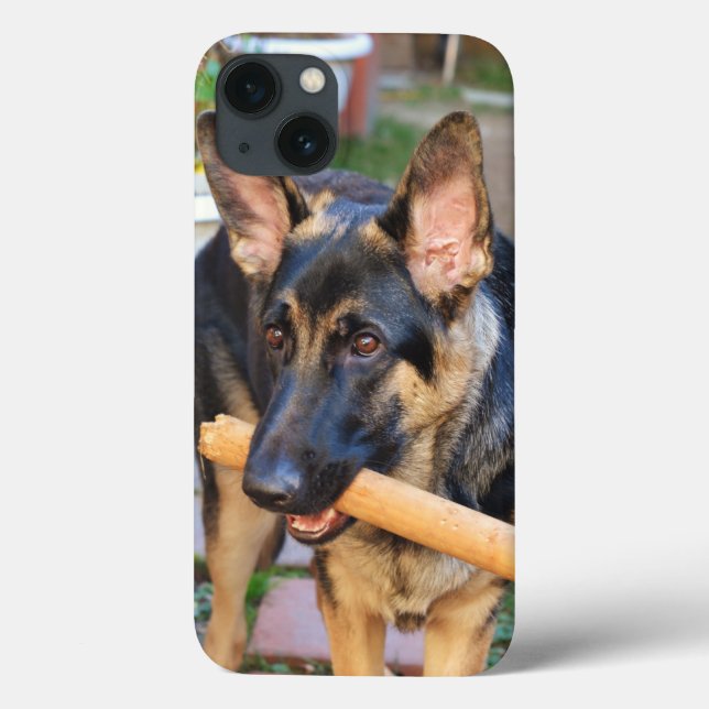 German Shepherd by Shirley Taylor Case-Mate iPhone Case (Back)