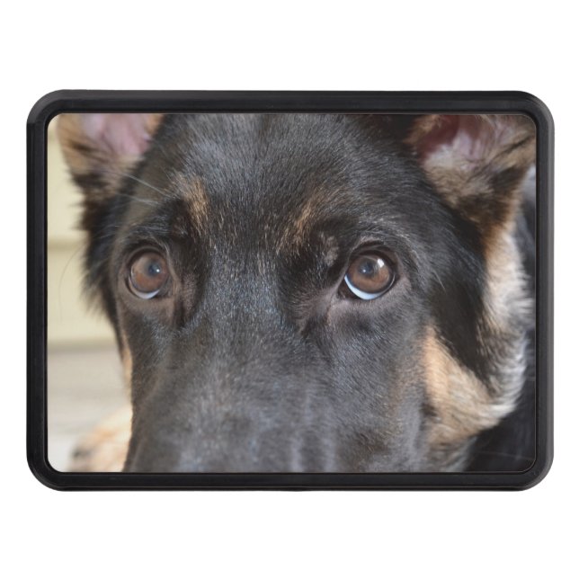 German Shepherd by Shirley Taylor Trailer Hitch Cover (Front)