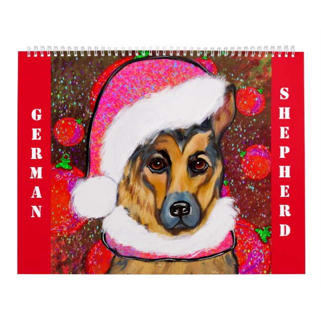 German Shepherd Calendar (Cover)