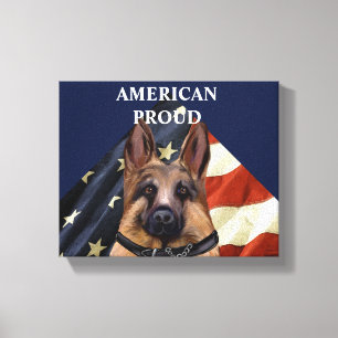 German Shepherd Canvas Print