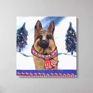 GERMAN SHEPHERD CANVAS PRINT