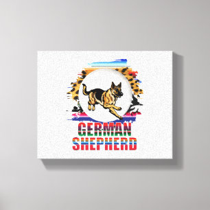 German Shepherd Canvas Print