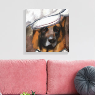 GERMAN SHEPHERD  CANVAS PRINT