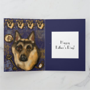 German Shepherd Card