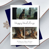 German Shepherd Christmas Happy Howlidays photo