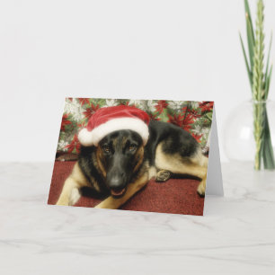 German Shepherd - Christmas Holiday Card
