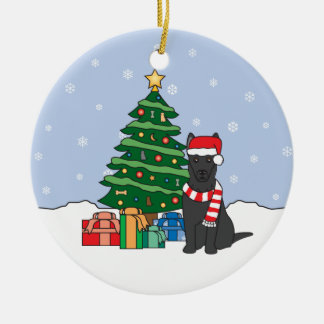 German Shepherd Christmas Ornament