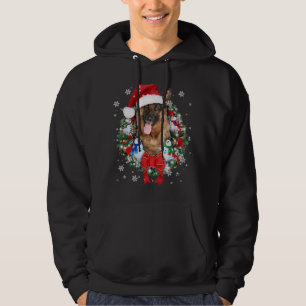 German Shepherd Christmas Ornament Decoration Gift Hoodie