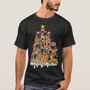 German Shepherd Christmas Tree Funny Dog Lover Xma T-Shirt