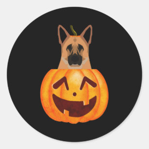 German Shepherd Classic Round Sticker